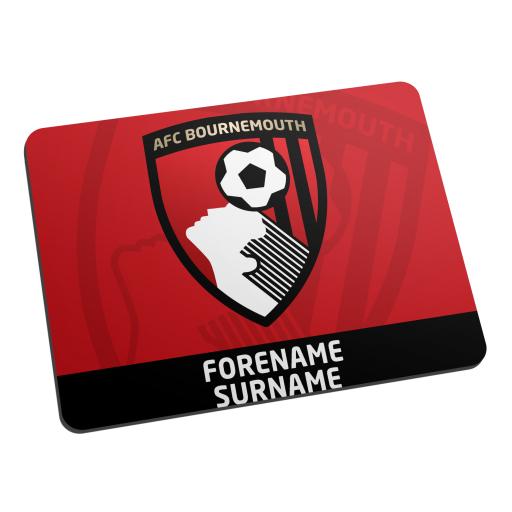 AFC Bournemouth Bold Crest Mouse Mat