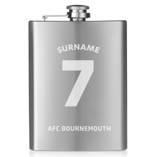 AFC Bournemouth Shirt Hip Flask