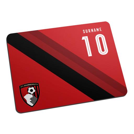 AFC Bournemouth Stripe Mouse Mat
