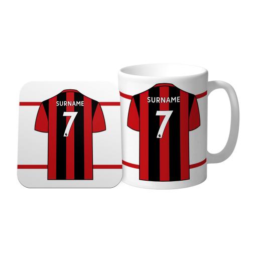 AFC Bournemouth Shirt Mug & Coaster Set