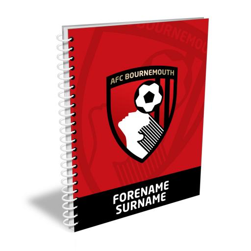 AFC Bournemouth Bold Crest Notebook